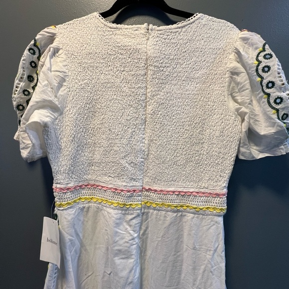 Böhme White Embroidered Dress - Picture 10 of 12